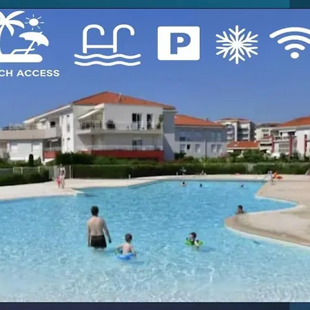 Jardin Riviera With Private Garden, Pool & 150 M Apartamento