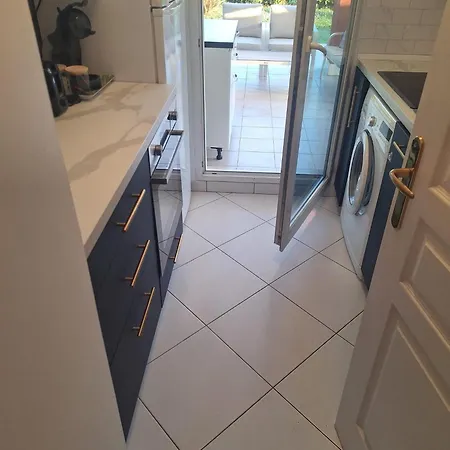 With Private Garden, Pool & 150 M Apartment