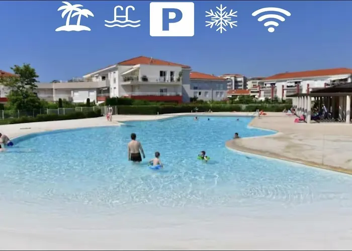 With Private Garden, Pool & 150 M Apartment *